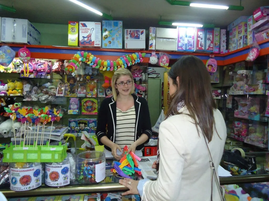 Retail Work Experience Abroad Placement Toy Shop