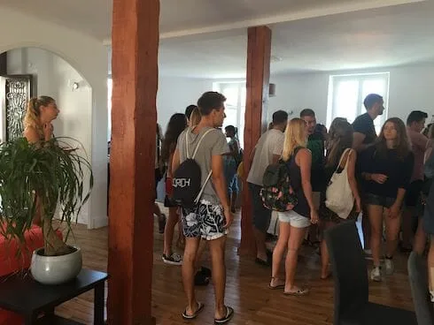 Biarritz French Language School Reception, France