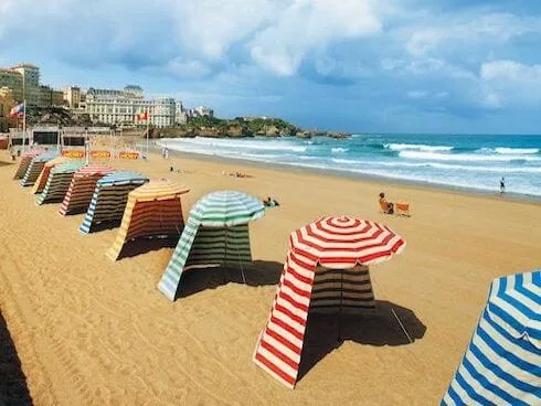 Biarritz Beach, France