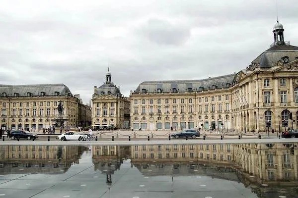 Place de la Bourse in Bordeaux, France