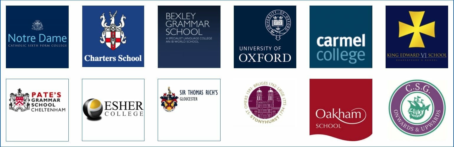 12 UK School Logos Landscape UK Logos