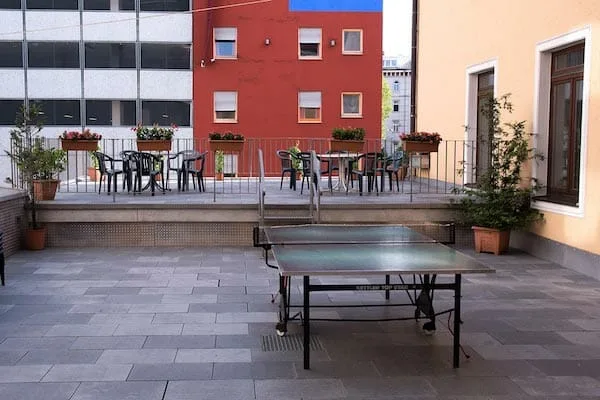 Munich German Language School Roof Terrance, Germany