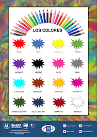 Colours - Spanish