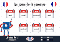 Days of The Week French