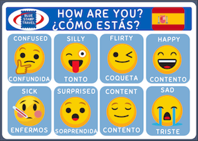 Spainsh Emoji Poster