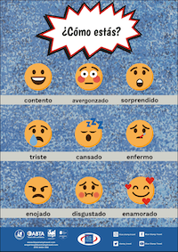 Spanish Emoji Poster Feelings