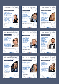Famous Linguists Poster