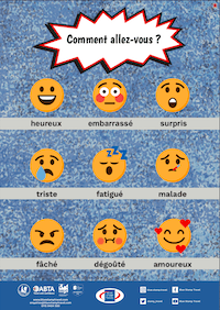 French Emoji Poster