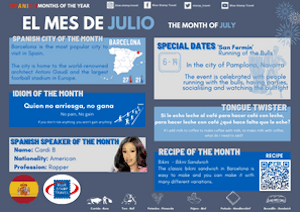 Cultural Calendar - Spain - July
