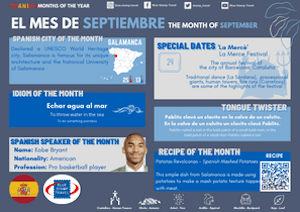 Cultural Calendar - Spain - September