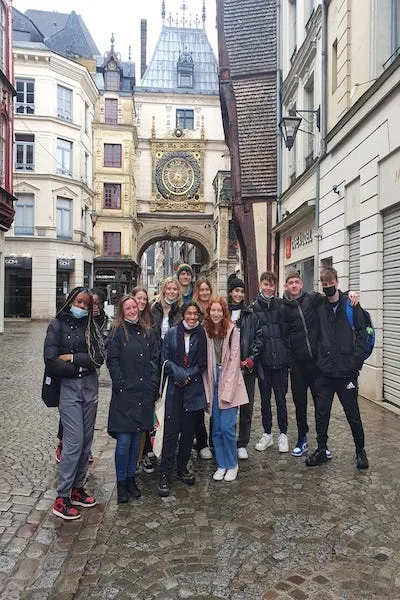 Group of Students in Rouen