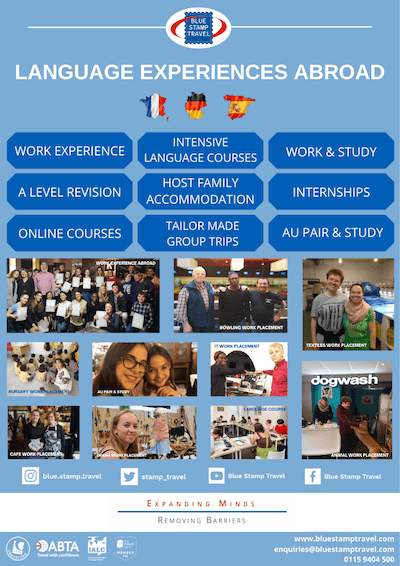 Work Experience Abroad Poster
