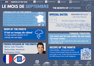 Cultural Calendar - September
