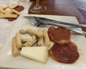 Spanish tapas in Malaga.