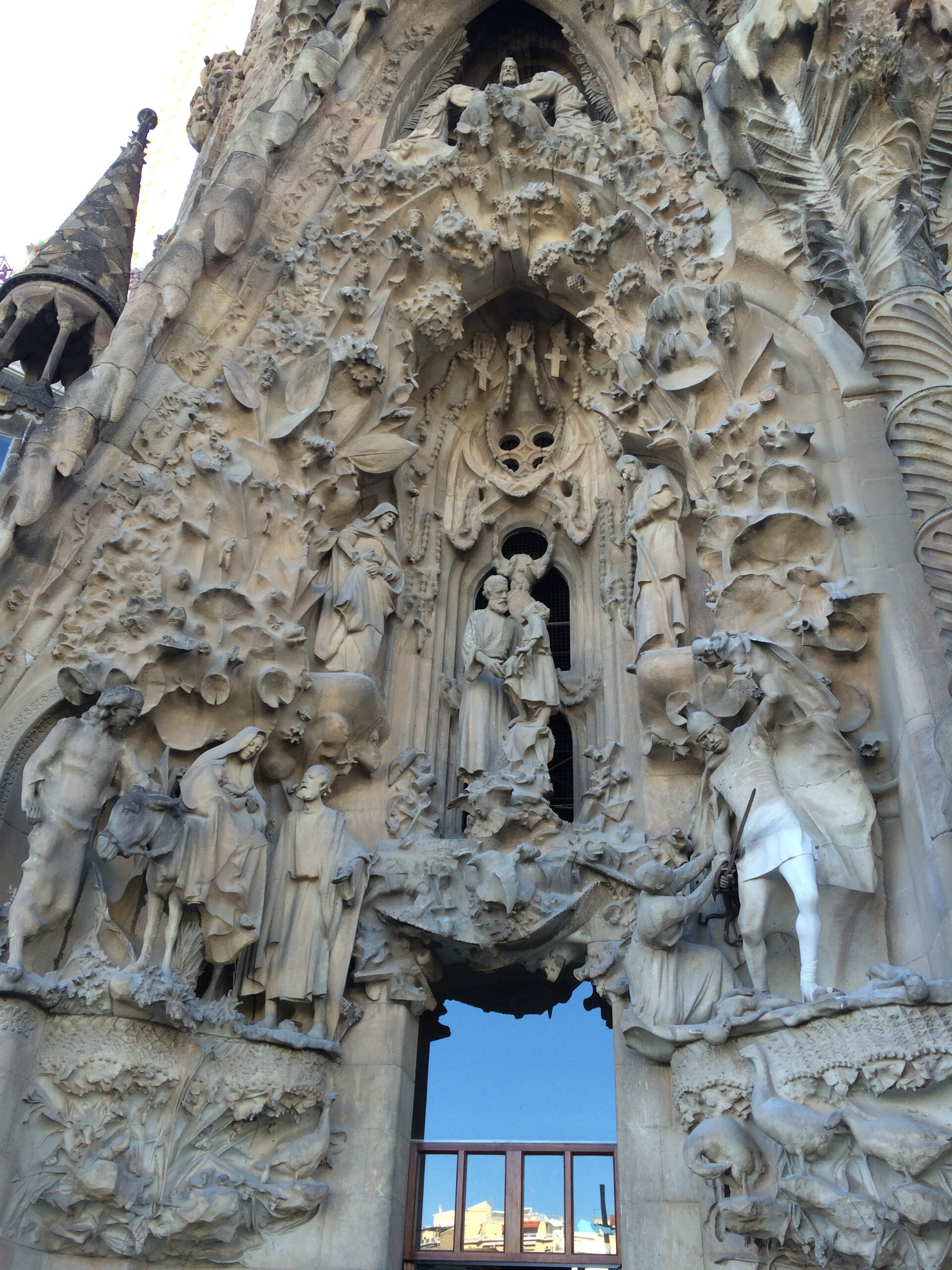 The Sagrada Familia, Barcelona, Spain.