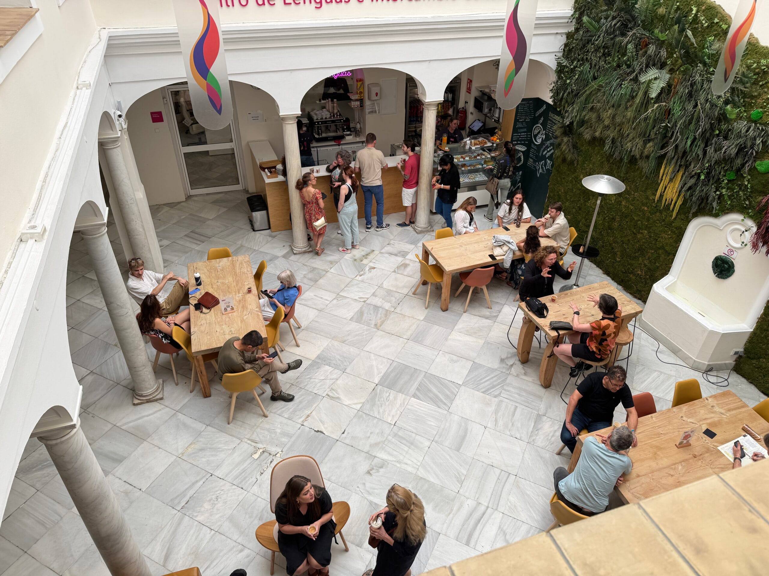 Our partner Spanish language school in Seville.