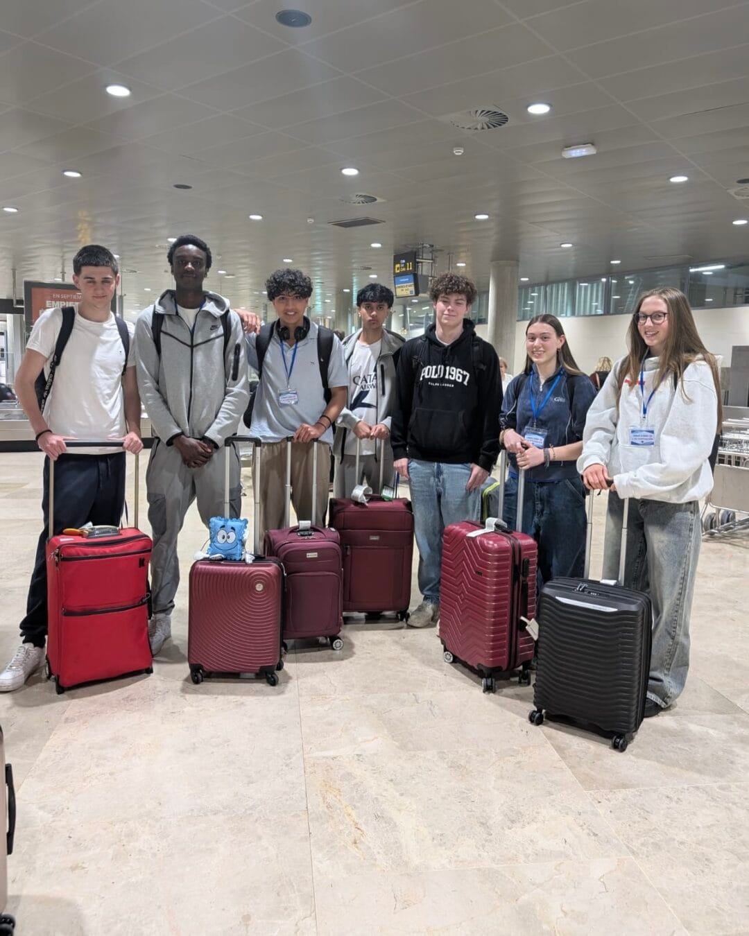 LAE Stratford arriving in Lille.