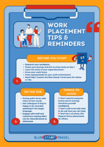 Work Placement Tips and Reminders