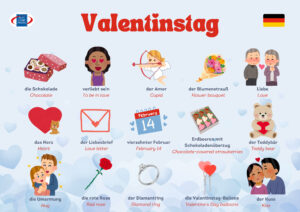 Valentine’s Day Vocabulary German