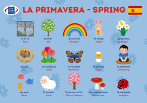 Spanish Spring Vocabulary