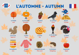 French Autumn Vocabulary