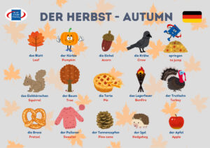 German Autumn Vocabulary