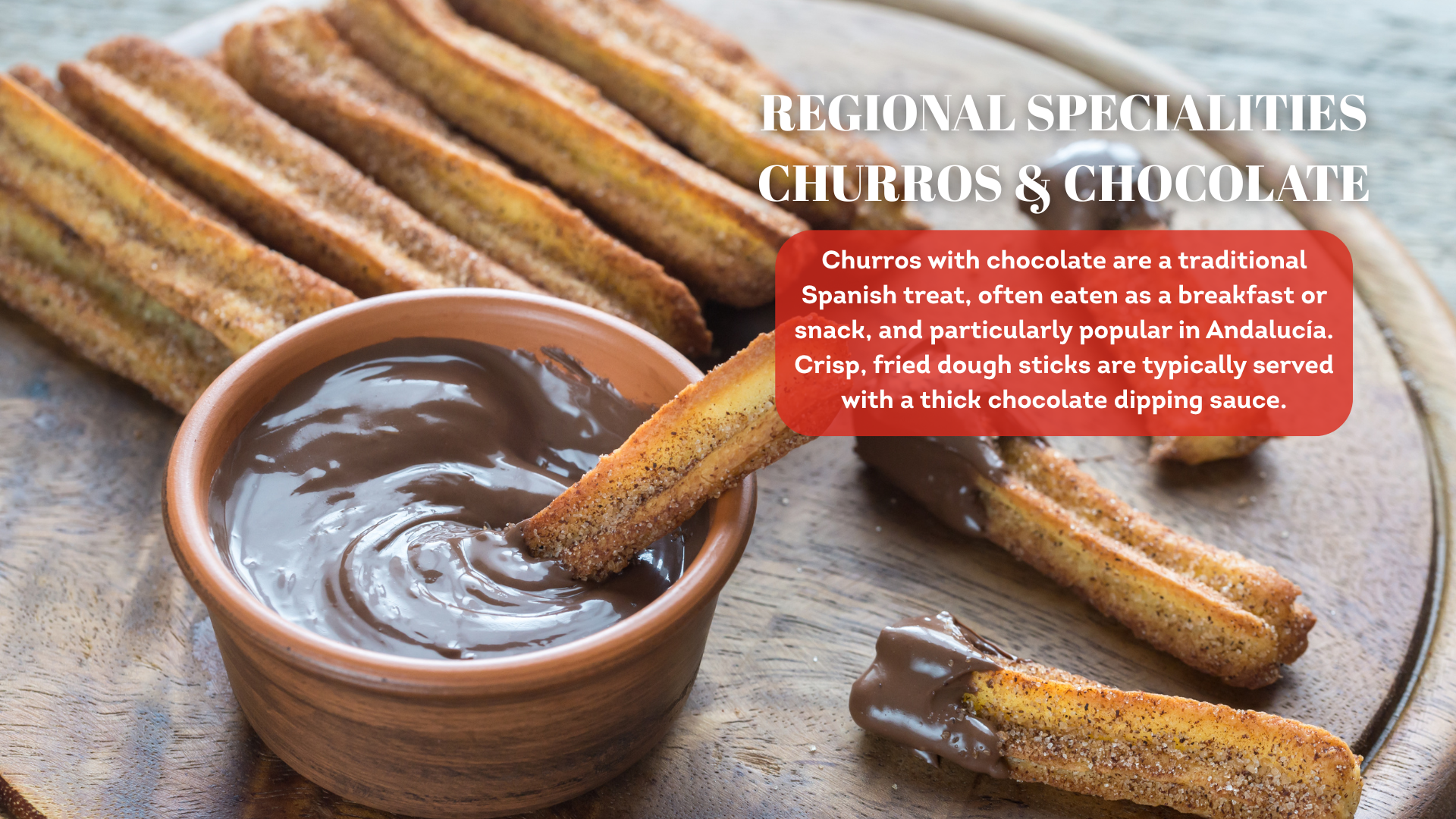 Churros and chocolate