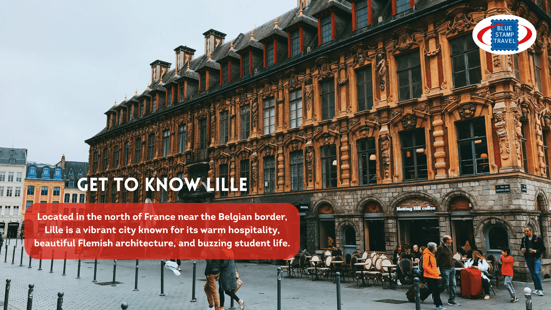 Aerial view of Lille