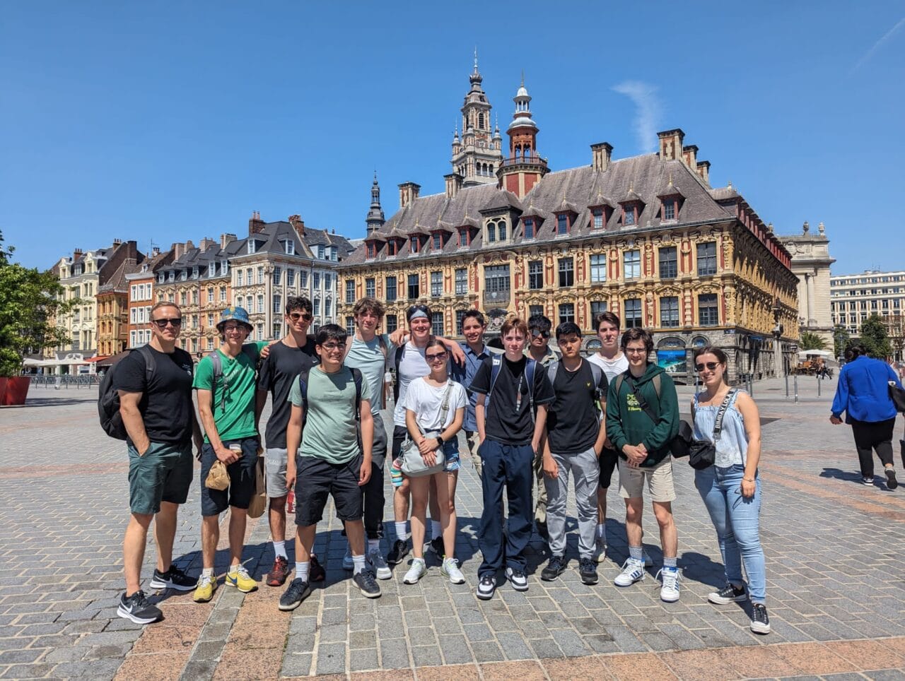 A group of students in Lille