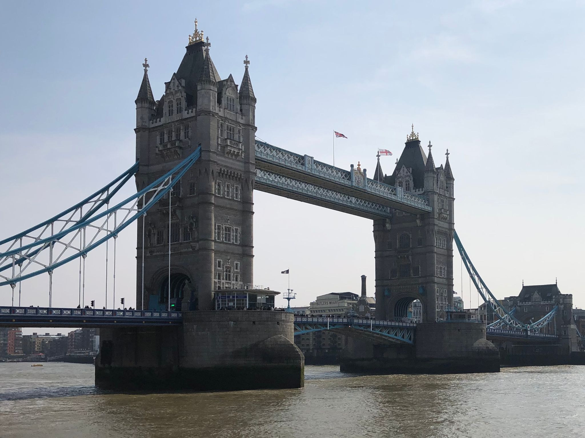 Photo of Tower Bridge, London.