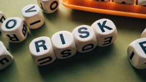 Risk Assessment stock image.
