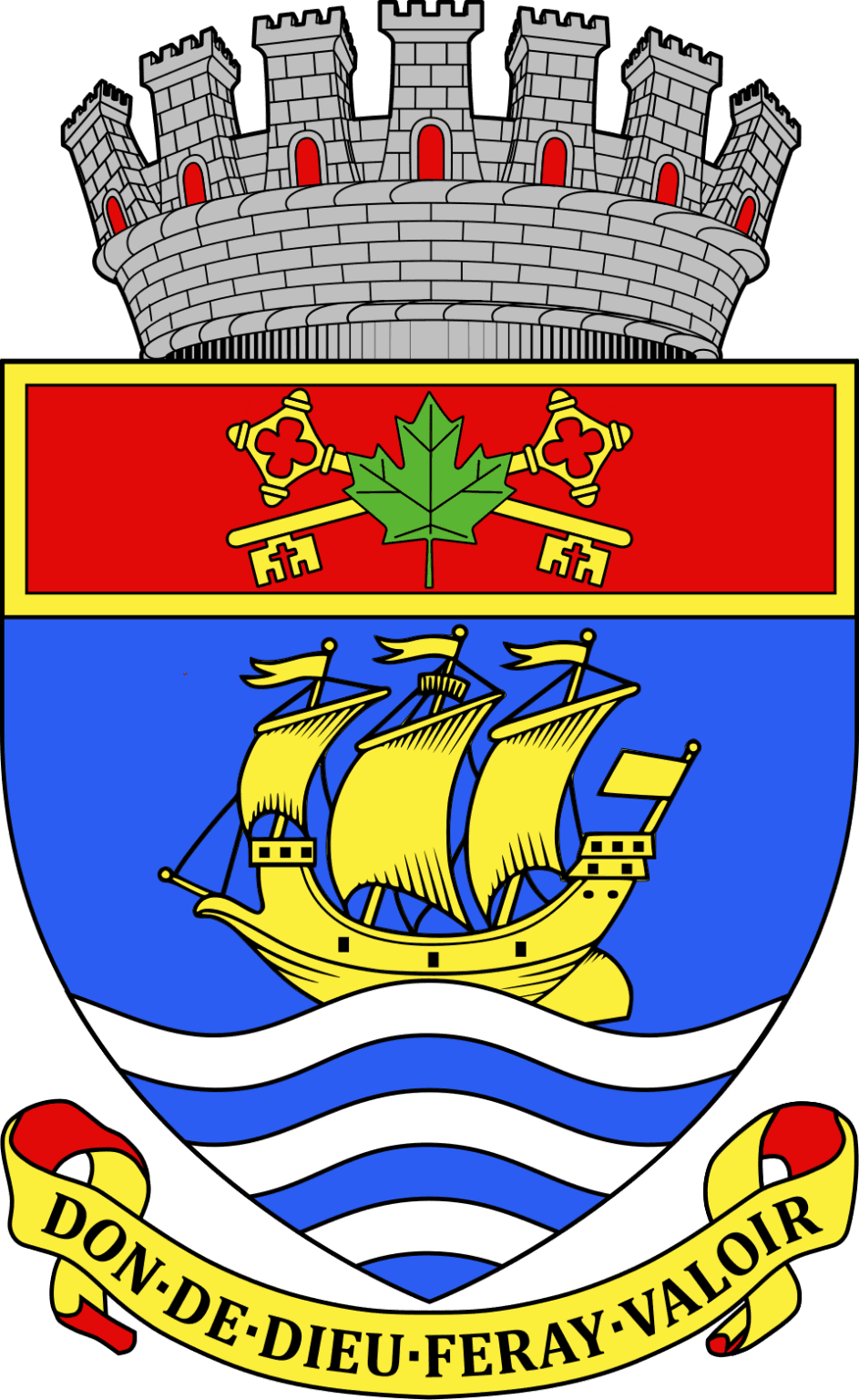 Quebec City Coat of Arms