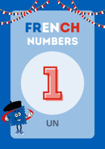 French Numbers 1-100 Individual Pages