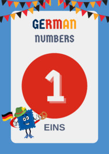 German Numbers 1-100 Individual Pages