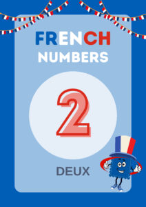 French Numbers 1-100 Individual Pages