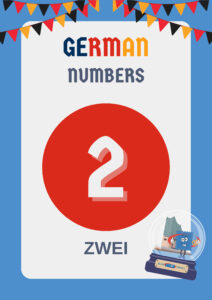 German Numbers 1-100 Individual Pages