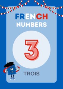 French Numbers 1-100 Individual Pages