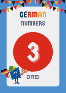 German Numbers 1-100 Individual Pages