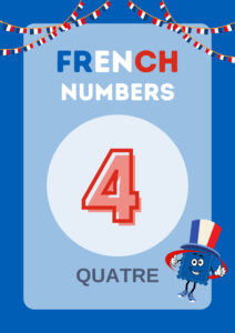 French Numbers 1-100 Individual Pages