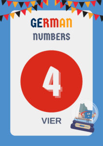 German Numbers 1-100 Individual Pages