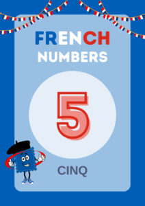 French Numbers 1-100 Individual Pages