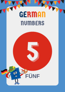 German Numbers 1-100 Individual Pages