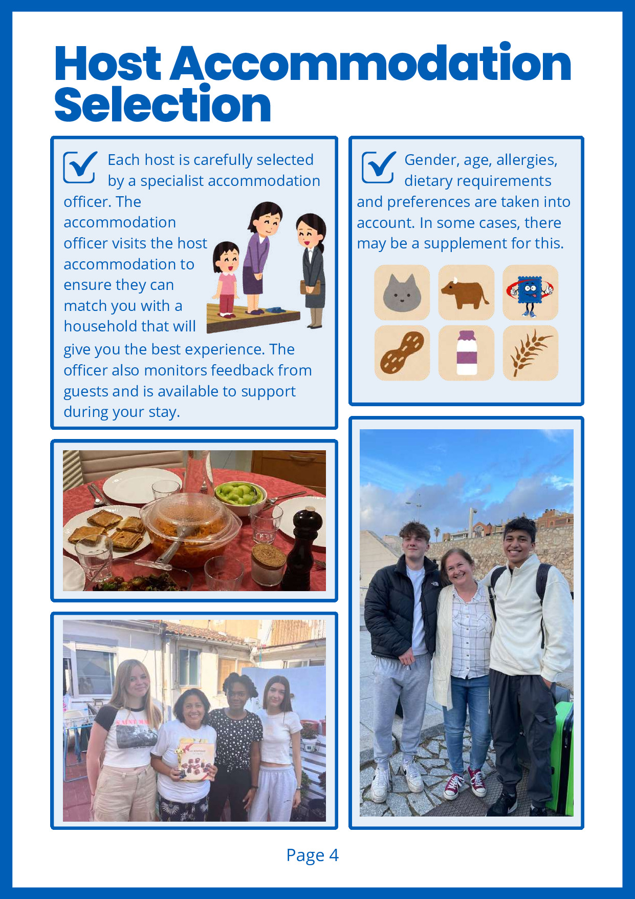 Guide to Host Accommodation