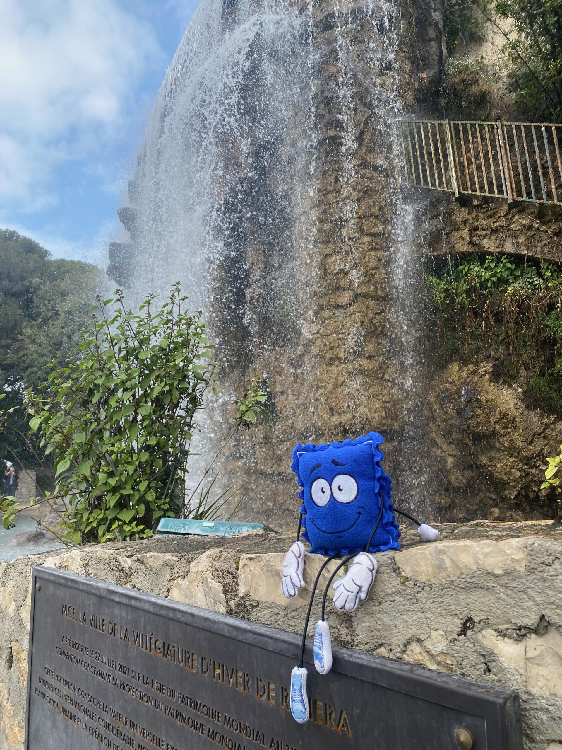 Photo of Stampie at Colline du Chateau in Nice, France.