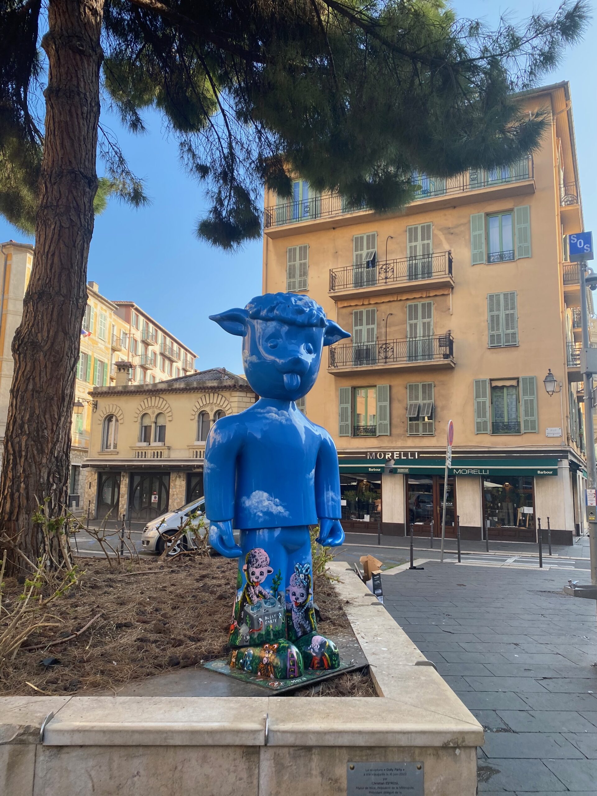 Place Garibaldi in Nice, France.