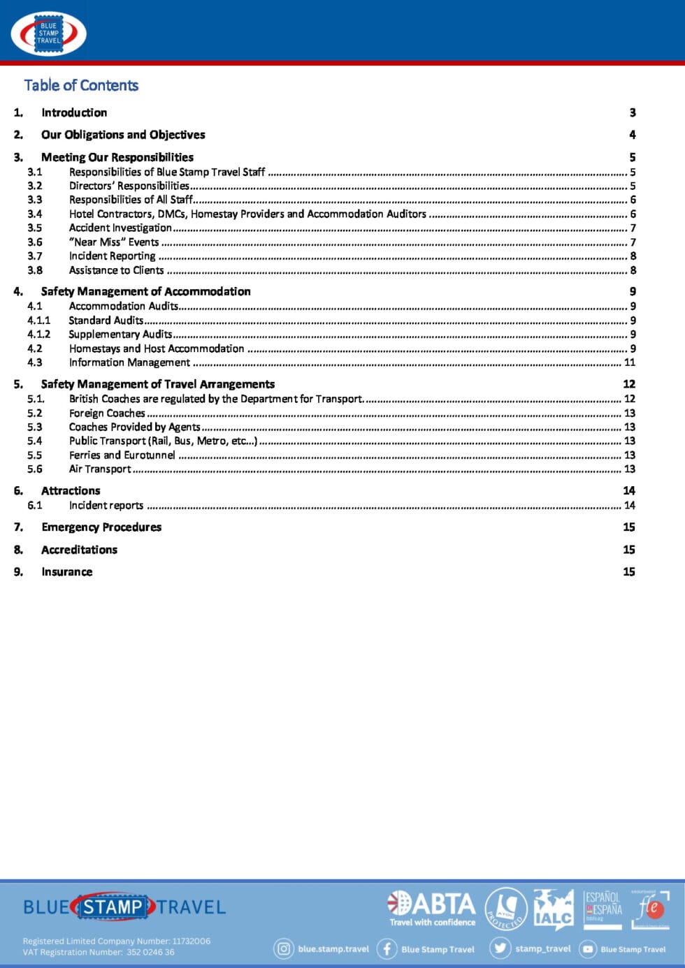 Safety Management System