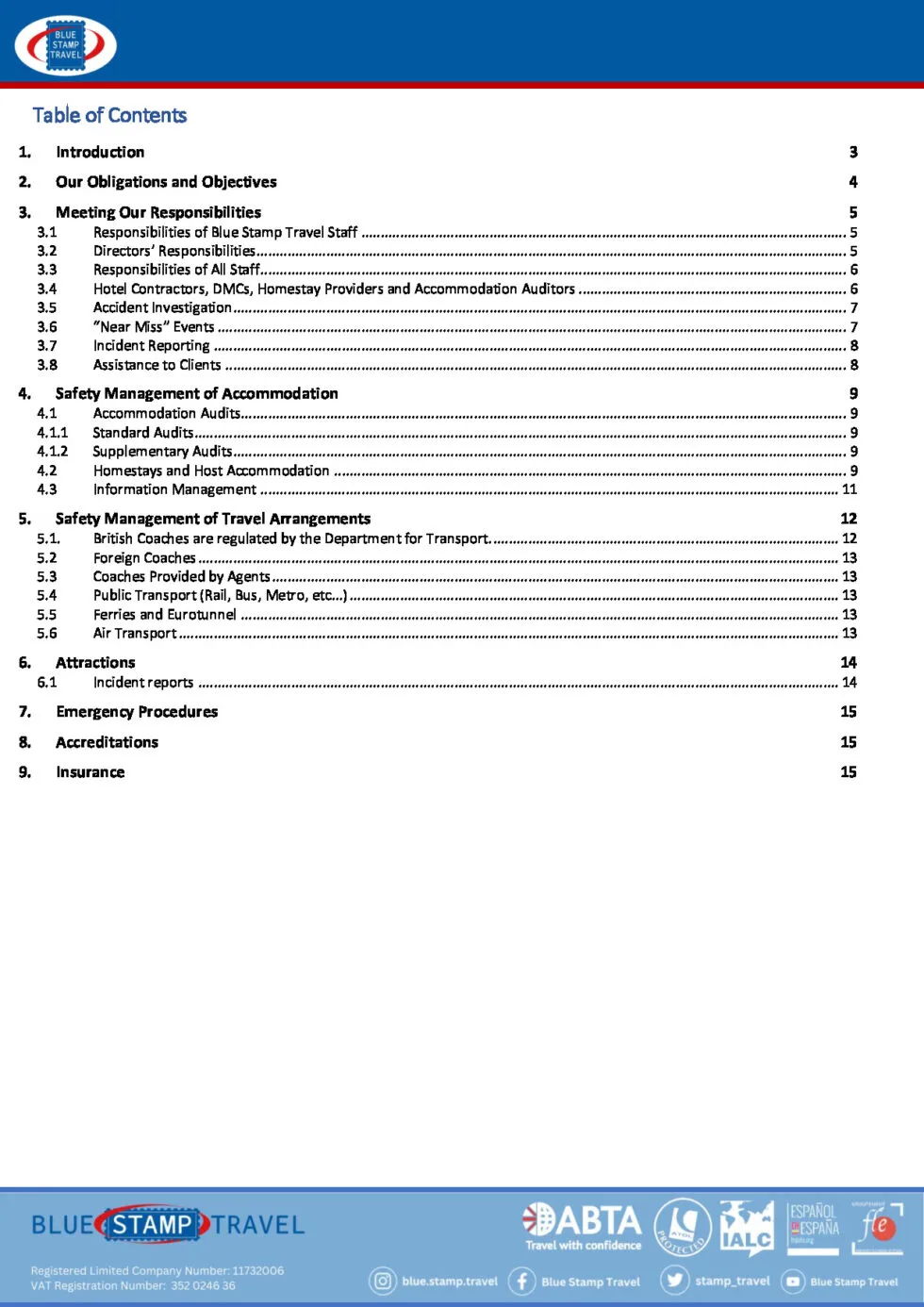 Safety Management System