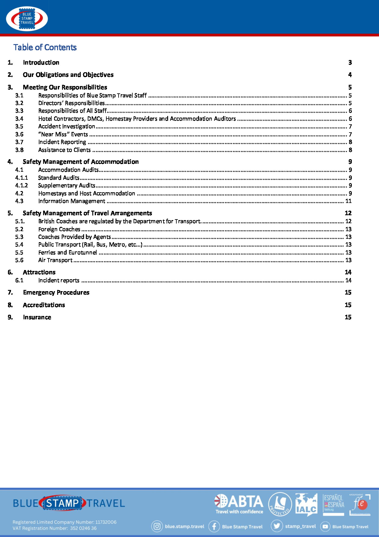 Safety Management System