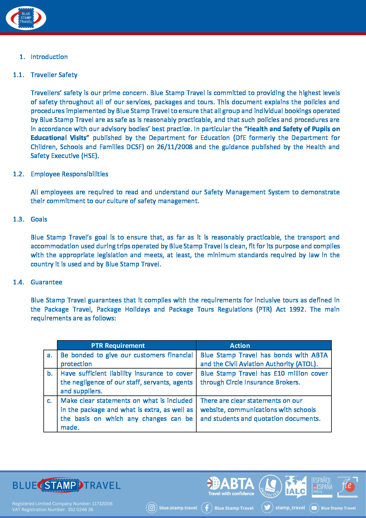 Safety Management System