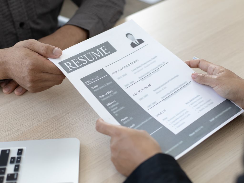 CV for a multilingual career path.
